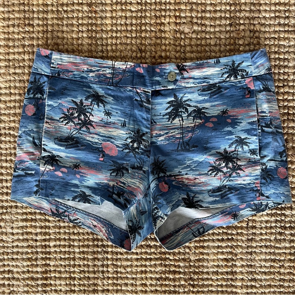J. Crew palm tree shorts